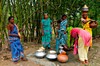 Okolice Rajshahi - wybudowana przez NGO studia w wiosce adivasi