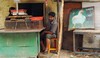 Chennai, sprzedawca kur