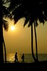 Varkala, zachód słońca