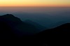 Widok z Dzongri w stronę Singalila Ridge