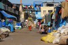 Mumbai, slumsy w Kolabie