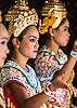 Tajlandia, Bangkok, tancerki w Erawan Shrine